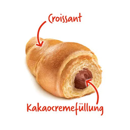 7 Days Croissant Kakaocreme 10 Stück im Karton