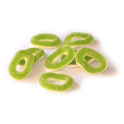 COOLCANDY Saure Apfelringe - Fruchtgummi 2kg im Beutel