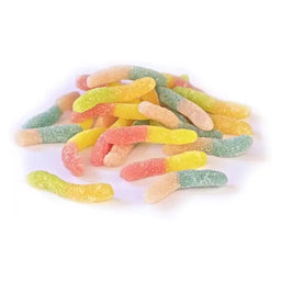 COOLCANDY Saure Neon Würmer - Fruchtgummi 3kg im Beutel