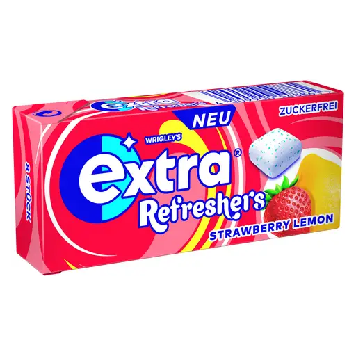 Extra Refreshers Strawberry Lemon 12 Stück im Karton