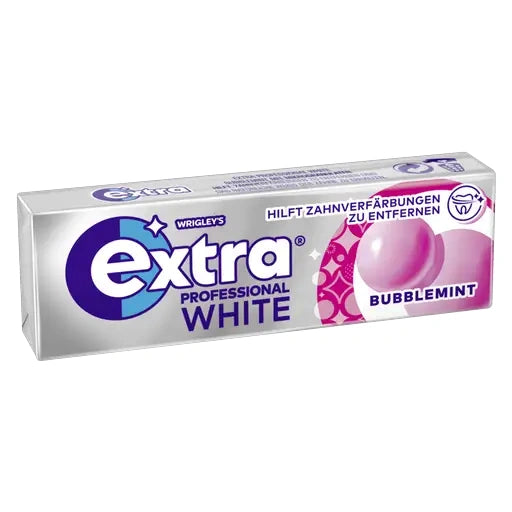 Wrigley's Extra Professional White Bubblemint 30x10 Dragees