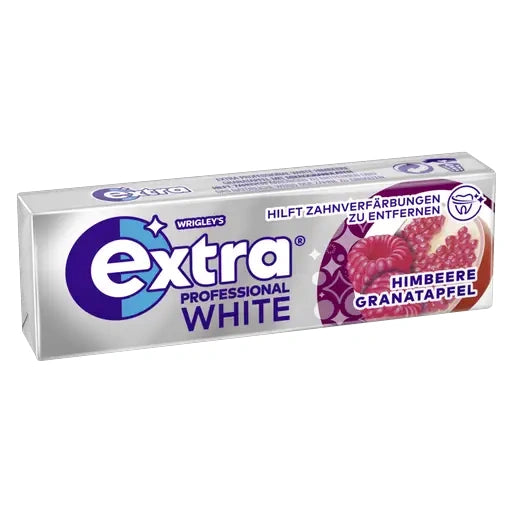 Wrigley's Extra Professional White Himbeer Granatapfel 30x10 Dragees
