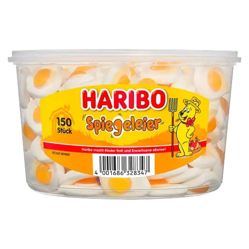 Haribo Spiegeleier 150 Stück in der Dose