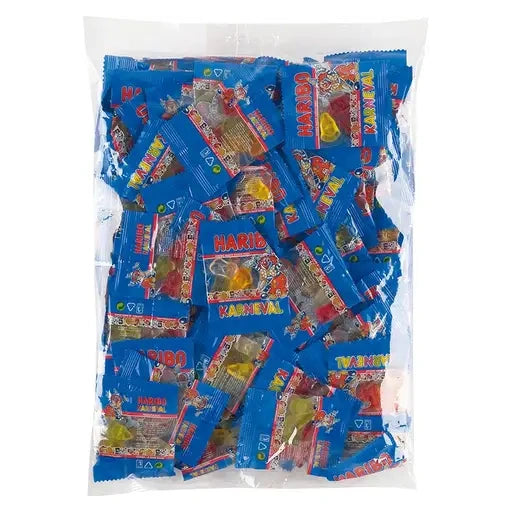 Haribo Karneval Minis ca. 100 Stück im Beutel