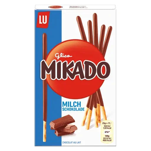 Mikado Sticks Milchschokolade 24x75g im Karton