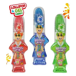 Mr.Squeezy PopLollipop & Gel 12 Stück im Karton