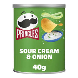 Pringles Sour Cream& Onion 12x40g im Karton