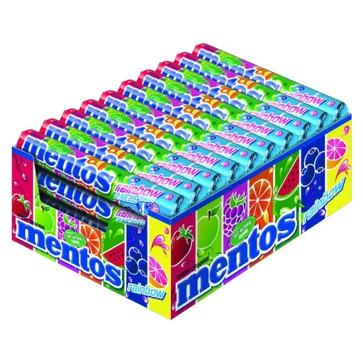 Mentos Rainbow 40 Stück im Karton