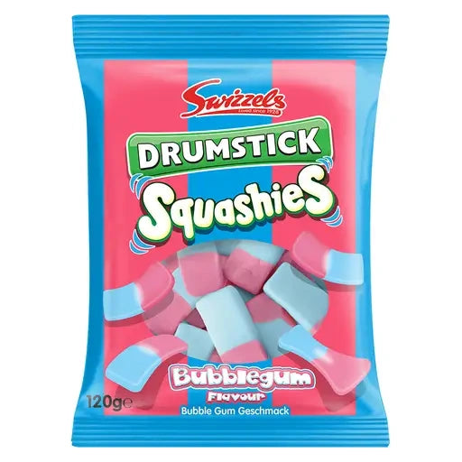 Swizzels Drumstick Squashies Bubblegum 120g im Beutel