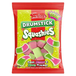 Swizzels Drumstick Squashies Cherry&Apple 120g im Beutel