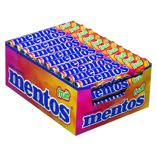 Mentos Fruit 40 Stück im Karton