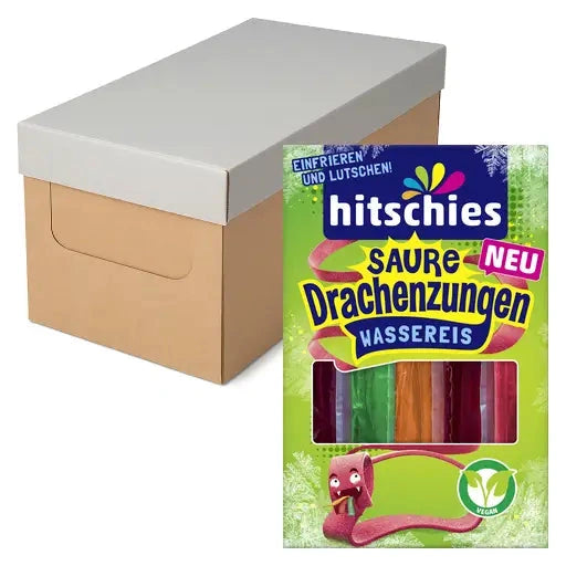 hitschies Saure Drachenzungen Wassereis 24x 10x40ml im Karton