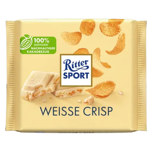 Ritter Sport Weiss+Crisp 100g