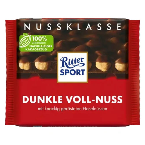 Ritter Sport Dunkle Voll-Nuss 100g