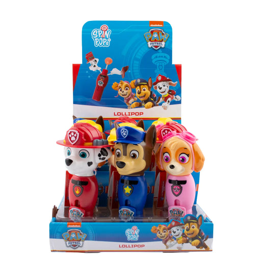 Paw Patrol Spin Pops Lollipop 12 Stück im Karton