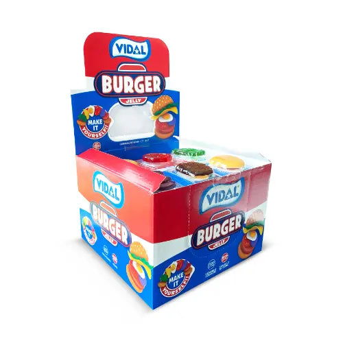 Vidal Burger Jelly 11 Stück im Karton