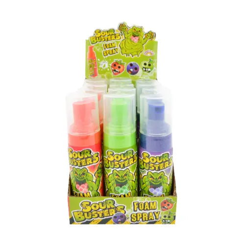 Sour Busters Foam Spray 12 Stück im Karton