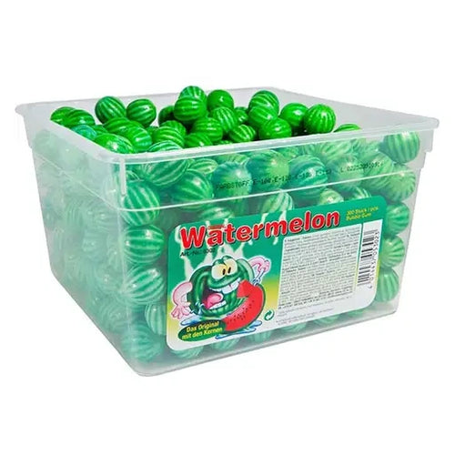 Watermelon Bubble Gum 300 Stück im Dose