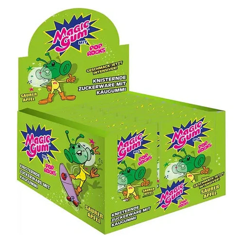 Magic Gum saurer Apfel 50 Stück im Karton