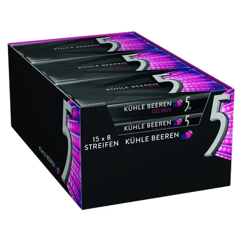 Wrigley's 5 Gum Celsius 15x8 Streifen