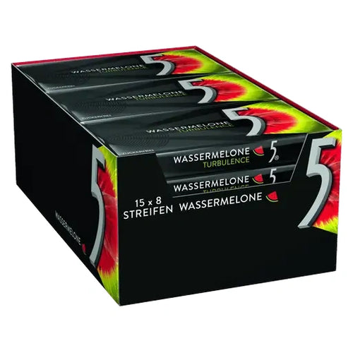 Wrigley's 5 Gum Turbulence 15x8 Streifen