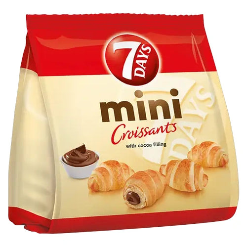 7 Days Mini Croissants Kakao 185g im Beutel