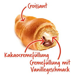 7 Days Croissant Double Croissant Kakao-Vanille 10 Stück im Karton