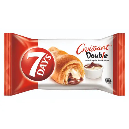 7 Days Croissant Double Croissant Kakao-Vanille 10 Stück im Karton