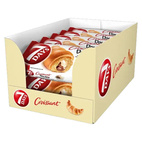 7 Days Croissant Double Croissant Kakao-Vanille 10 Stück im Karton