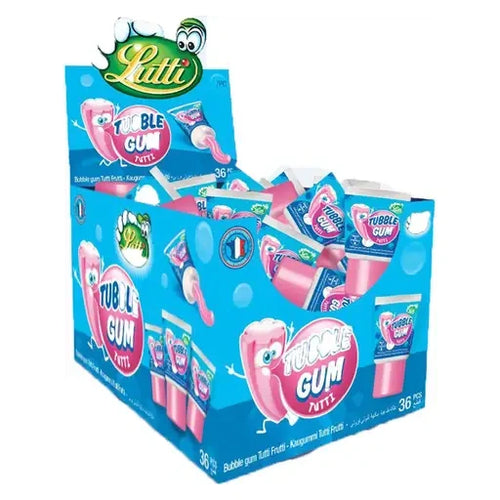 Lutti Tubble Gum Tutti Frutti 36 Stück im Karton