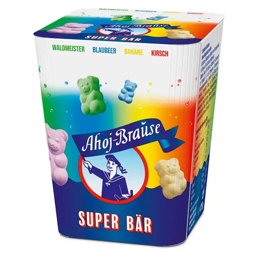 Ahoj Brause Superbär 125g in der Dose