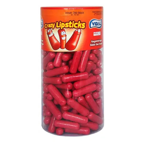 Vidal Crazy Lipsticks 200 Stück in der Dose