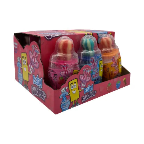 Funny Candy Baby Sucker 12 Stück im Karton