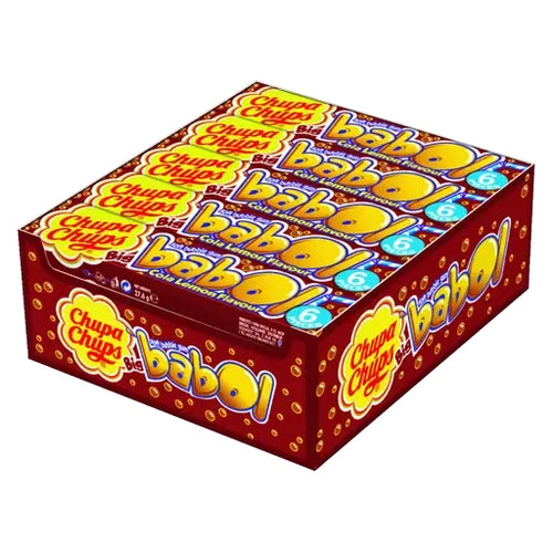 Chupa Chups Big Babol Cola 20 Stück im Karton