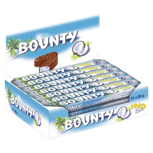 Bounty® Trio Riegel 21x85g im Karton - Produktbild