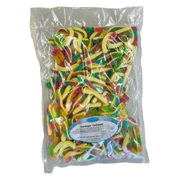 COOLCANDY Neon-Raupen - Fruchtgummi 2kg im Beutel