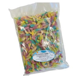COOLCANDY Saure Neon Würmer - Fruchtgummi 3kg im Beutel