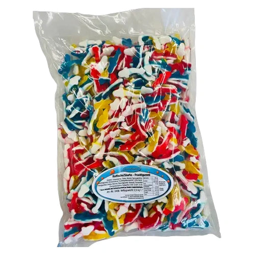 COOLCANDY Haifische/Sharks - Fruchtgummi 2,5kg im Beutel