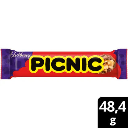 Cadbury Picnic Schokoriegel 36 Stück im Karton