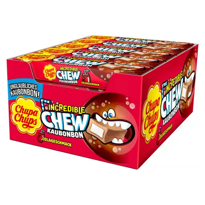 Chupa Chups Incredible Chew Cola 20 Stück im Karton