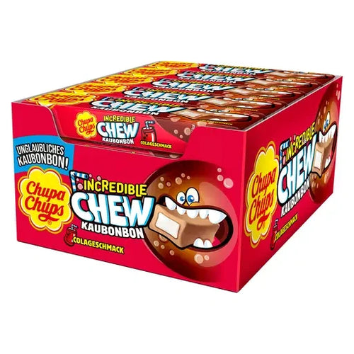 Chupa Chups Incredible Chew Cola 20 Stück im Karton