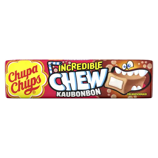 Chupa Chups Incredible Chew Cola 20 Stück im Karton