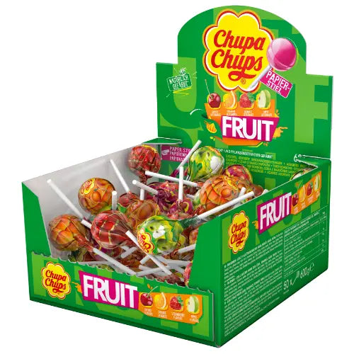 Chupa Chups Frucht 50 Stück im Karton