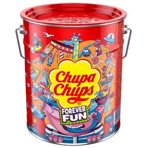 Chupa Chups Metalldose 150 Lutscher