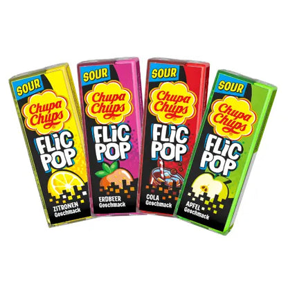 Chupa Chups Flic Pop Sour 24 Stück im Display