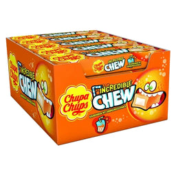 Chupa Chups Incredible Chew Orange 20 Stück im Karton