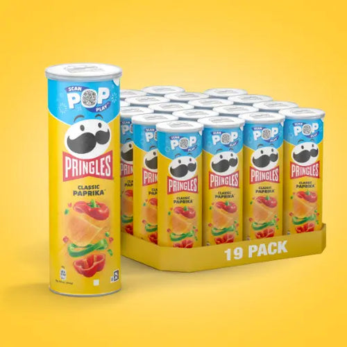 Pringles Classic Paprika 19x165g im Karton
