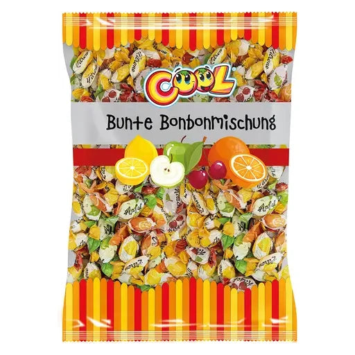 Cool Bunte Bonbonmischung 1kg im Beutel