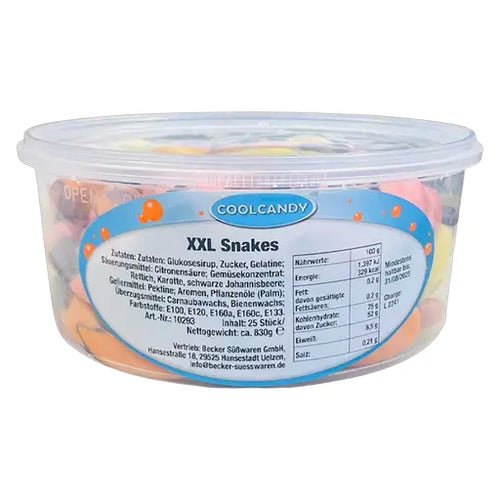 COOLCANDY XXL Snakes 830g pro Dose