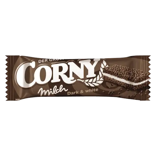 Corny Milch Dark&White 24x40g im Karton